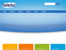 Tablet Screenshot of beleduc.de
